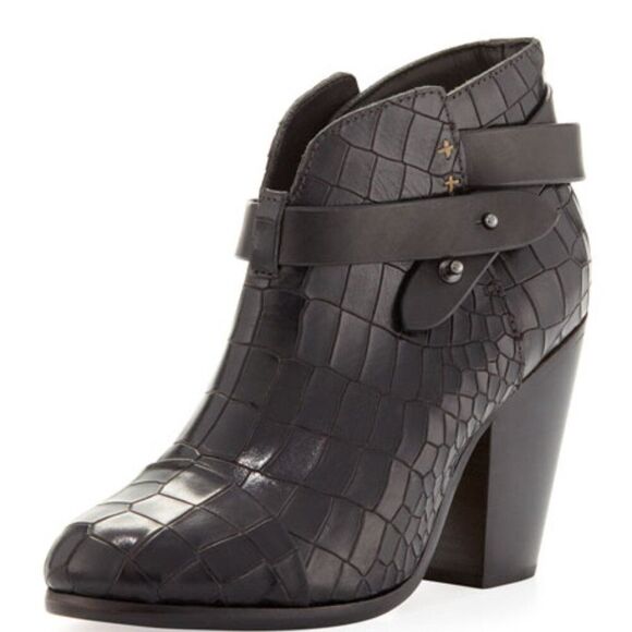 rag & bone Crocodile Harrow Boot 36 - Picture 7 of 7